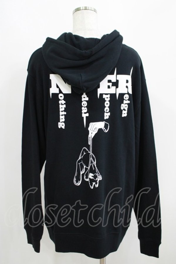 画像3: NieR Clothing / プリントプルパーカー XL 黒 H-25-05-15-053-PU-TO-KB-ZH (3)