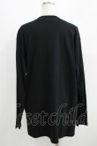 画像3: NieR Clothing / ONE君ポイントロングカットソー  黒 H-25-05-15-054-PU-TO-KB-ZH (3)