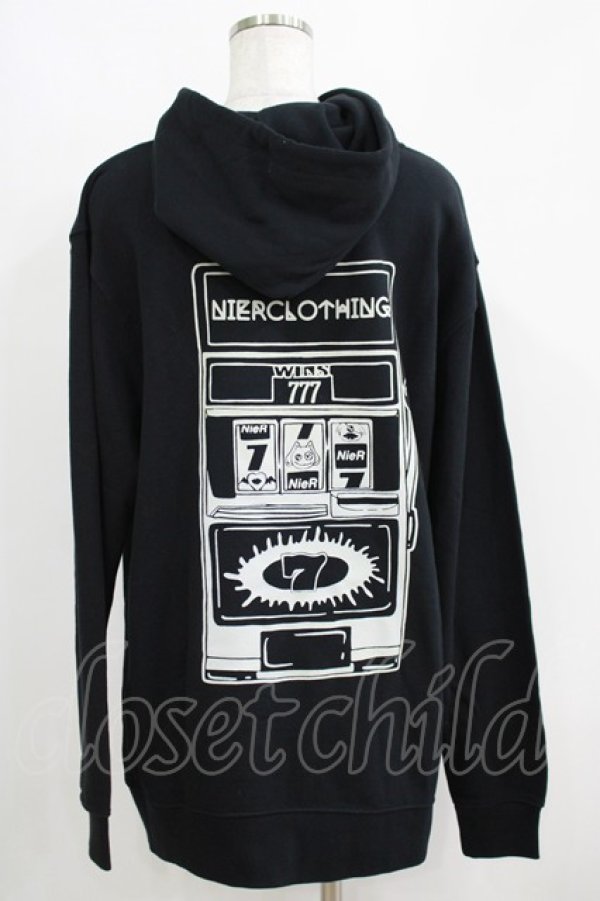 画像3: NieR Clothing / プリントプルパーカー  黒 H-25-05-15-057-PU-TO-KB-ZH (3)
