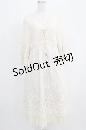 画像: Rozen Kavalier / レースフリルワンピース  アイボリー H-25-05-15-006-OO-OP-KB-ZH