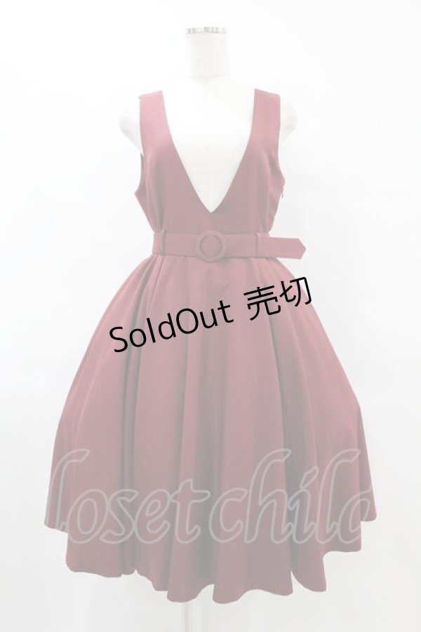画像1: NO.S PROJECT / リノン・ワンピース L ボルドー H-25-05-15-1033-LO-OP-NS-ZH (1)