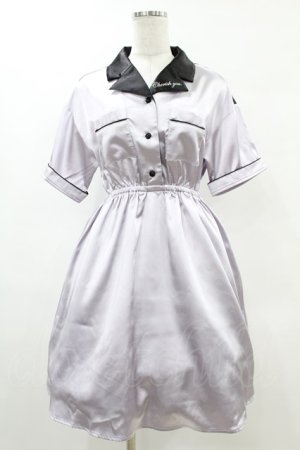 画像: Ank Rouge / ボウリングシャツワンピース M ラベンダー H-25-05-15-1040-CA-OP-NS-ZH