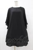 画像1: Favorite / シフォンワンピース Free ブラック H-25-05-15-1042-LO-OP-NS-ZH (1)