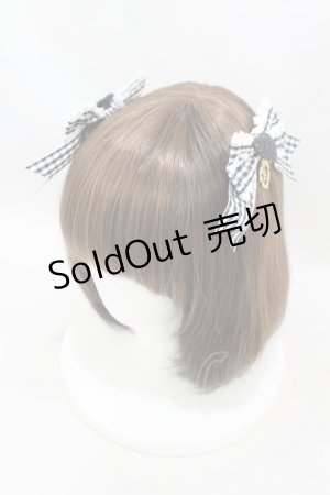 画像: BABY,THE STARS SHINE BRIGHT / うさくみゃちゃんのLovely Cafe リボンコーム  ブラック H-25-05-15-1006-BA-AC-NS-ZH