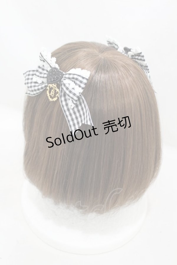画像2: BABY,THE STARS SHINE BRIGHT / うさくみゃちゃんのLovely Cafe リボンコーム  ブラック H-25-05-15-1006-BA-AC-NS-ZH (2)