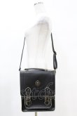 画像1: ALICE and the PIRATES / A/PサッチェルBag  ブラック H-25-05-15-1016-PA-BG-NS-ZH (1)