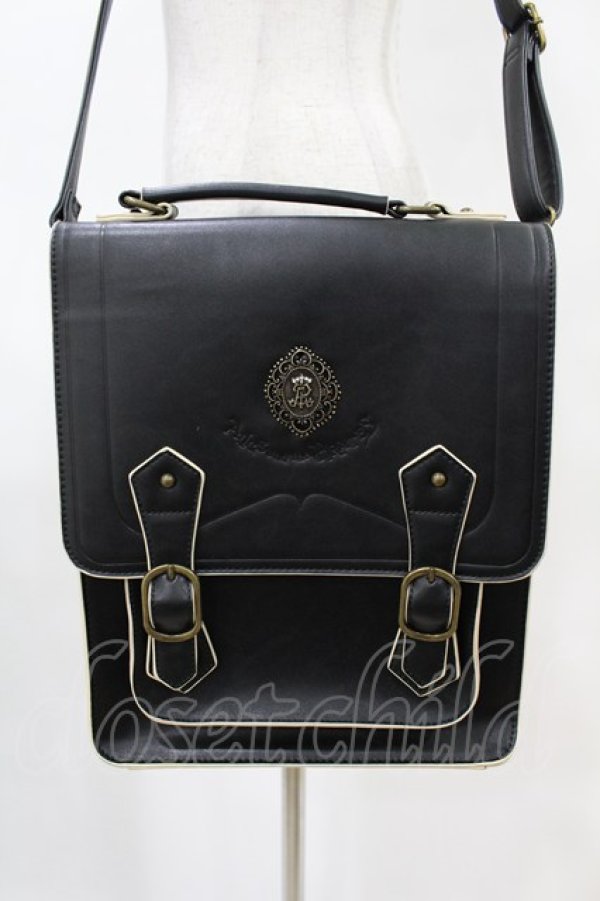 画像3: ALICE and the PIRATES / A/PサッチェルBag  ブラック H-25-05-15-1016-PA-BG-NS-ZH (3)