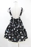 画像2: Angelic Pretty / Candy Sprinkleサロペット&バレッタセット Free ブラック H-25-05-15-1018-AP-OP-NS-ZH (2)