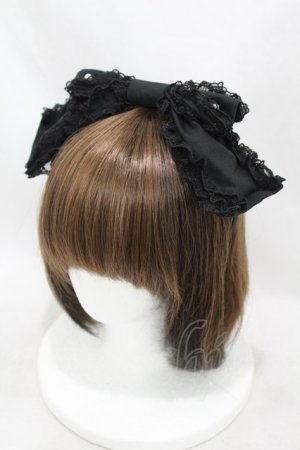 画像: Angelic Pretty / Sweetくるりんカチューシャ  ブラック H-25-05-15-1002-AP-AC-NS-ZH