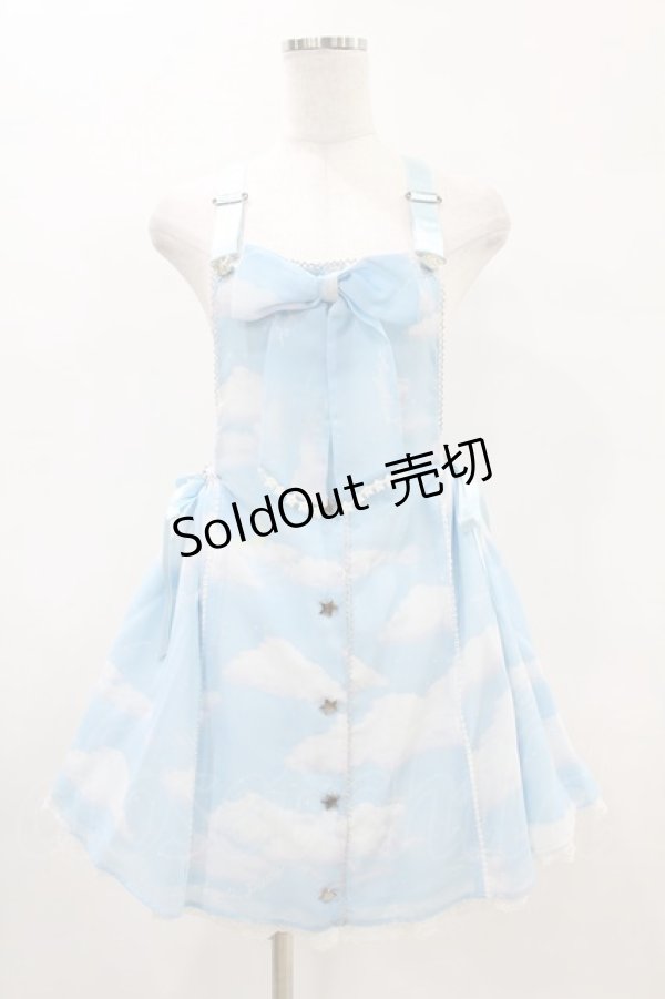 画像1: Angelic Pretty / Misty Skyサロペット Free サックス H-25-05-15-1019-AP-OP-NS-ZH (1)