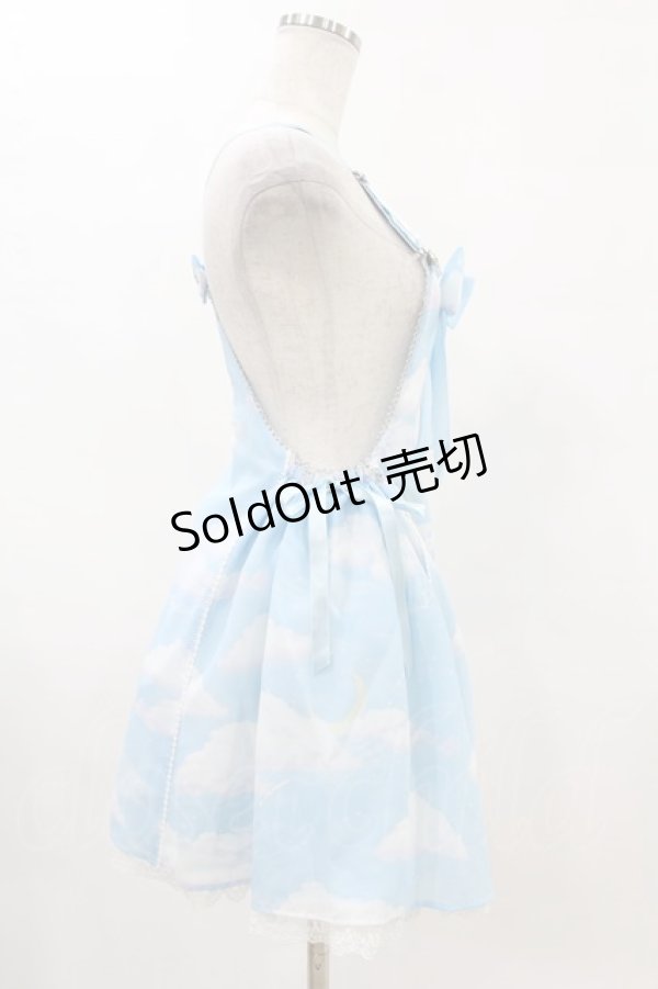 画像3: Angelic Pretty / Misty Skyサロペット Free サックス H-25-05-15-1019-AP-OP-NS-ZH (3)