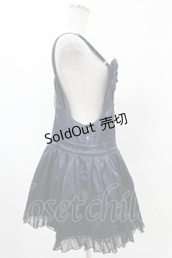 画像3: Angelic Pretty / スタアナイトサロペット Free ネイビー H-25-05-15-1020-AP-OP-NS-ZH (3)