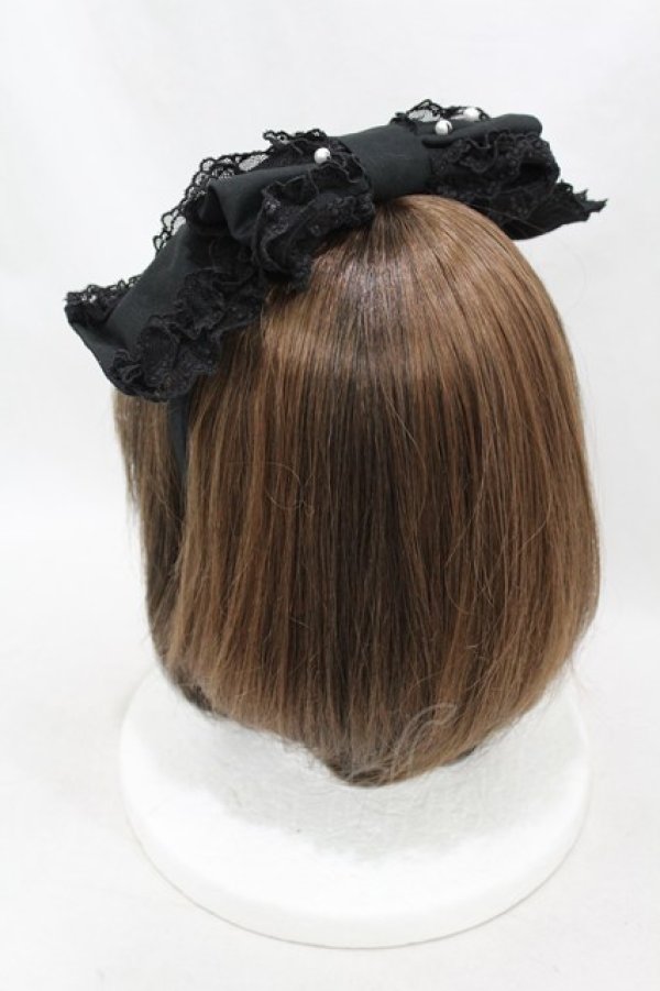 画像2: Angelic Pretty / Sweetくるりんカチューシャ  ブラック H-25-05-15-1002-AP-AC-NS-ZH (2)