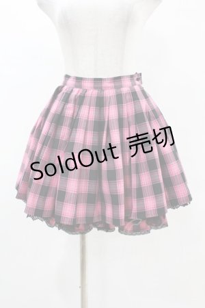 画像: Angelic Pretty / ブルマ付きスカートSet Free ブラック/ピンク H-25-05-15-1021-AP-SK-NS-ZH