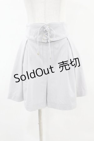 画像: Fi.n.t / レースアップショートパンツ Free ブルー H-25-05-15-1023-CA-PA-NS-ZH