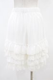 画像2: axes femme POETIQUE / レースフリルペチパンツ M オフ H-25-05-15-1024-AX-PA-NS-ZH (2)