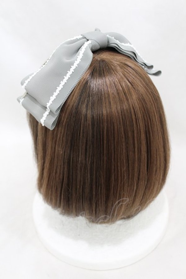 画像2: Angelic Pretty / Sophie Marineカチューシャ  グレー H-25-05-15-1003-AP-AC-NS-ZH (2)
