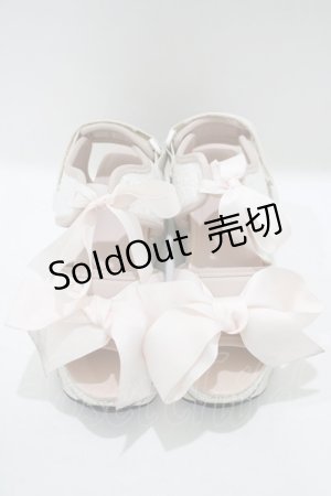 画像: merry jenny / glitterリボンスニーカーサンダル S ピンク H-25-05-15-074-LO-BG-KB-ZH