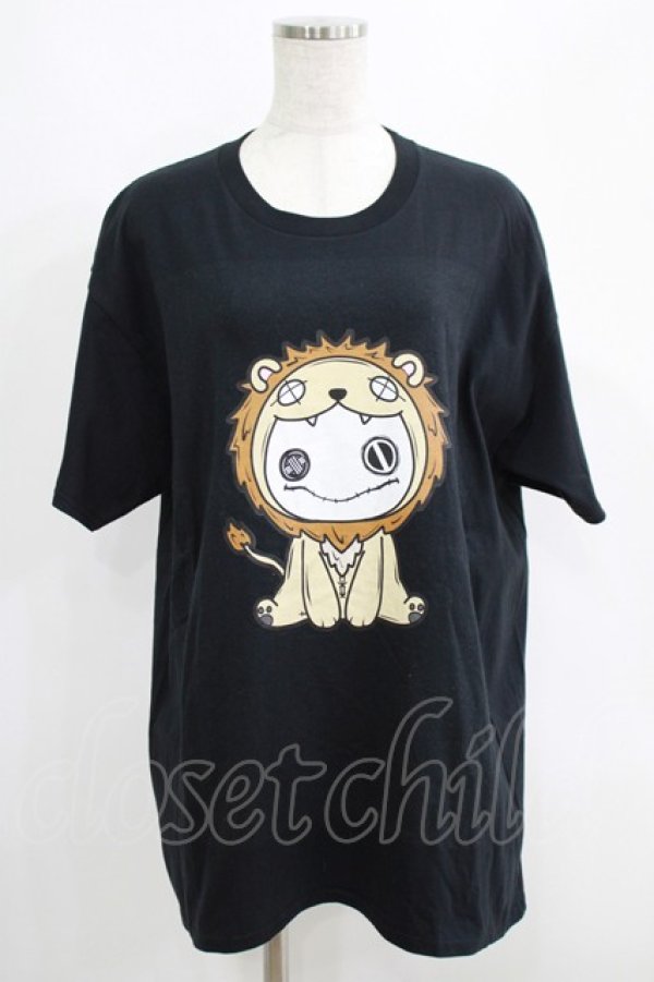 画像1: NieR Clothing / プリントCOTTON CUTSEW  黒 H-25-05-15-011-PU-TO-KB-ZH (1)