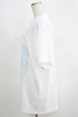 画像2: NieR Clothing / プリント半袖CUTSEW XL 白 H-25-05-15-012-PU-TO-KB-ZH (2)
