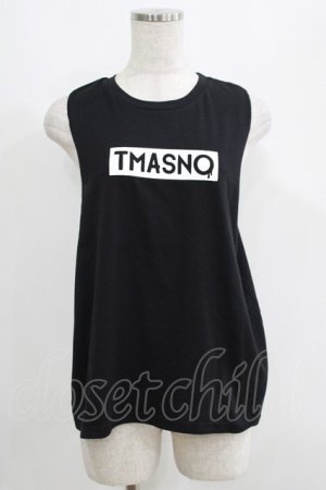 画像: KRY CLOTHING / 「TMASNO」ルーズシルエットタンク  黒 H-25-05-15-014-EL-TO-KB-ZH
