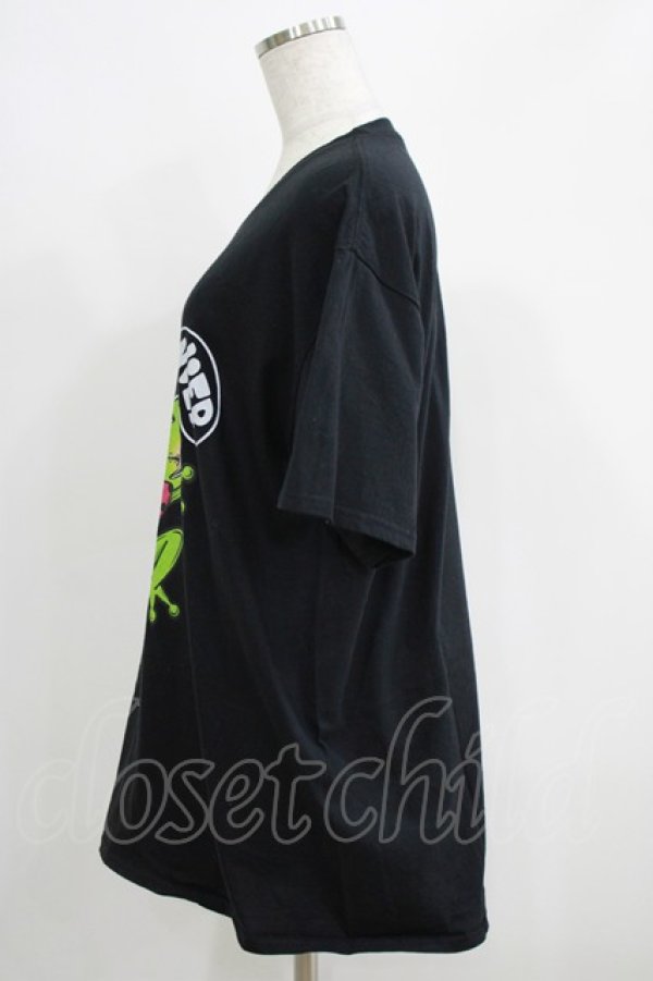 画像2: NieR Clothing / プリント半袖CUTSEW XL 黒 H-25-05-15-015-PU-TO-KB-ZH (2)