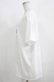 画像2: NieR Clothing / プリント半袖CUTSEW XL 白 H-25-05-15-017-PU-TO-KB-ZH (2)
