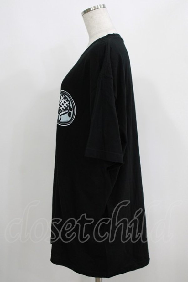 画像2: NieR Clothing / プリント半袖CUTSEW XL 黒 H-25-05-15-019-PU-TO-KB-ZH (2)