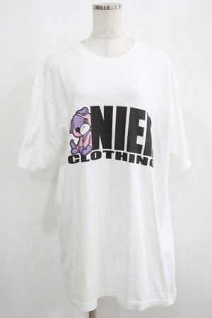 画像: NieR Clothing / ちゃむちゃむ×ロゴCUTSEW XL 白 H-25-05-15-020-PU-TO-KB-ZH