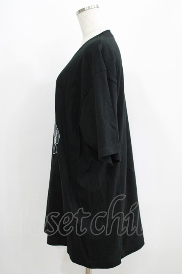 画像2: NieR Clothing / 擬人化プリントCOTTON CUTSEW XL 黒 H-25-05-15-021-PU-TO-KB-ZH (2)