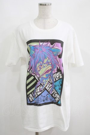 画像: NieR Clothing / プリントCOTTON CUTSEW  白 H-25-05-15-023-PU-TO-KB-ZH