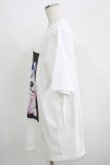 画像2: NieR Clothing / プリントCOTTON CUTSEW XL 白 H-25-05-15-025-PU-TO-KB-ZH (2)