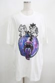 画像1: NieR Clothing / プリントTシャツ XL 白 H-25-05-15-027-PU-TO-KB-ZH (1)