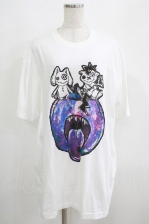 画像: NieR Clothing / プリントTシャツ XL 白 H-25-05-15-027-PU-TO-KB-ZH