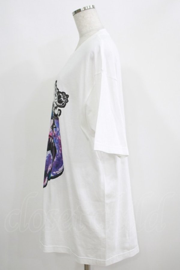 画像2: NieR Clothing / プリントTシャツ XL 白 H-25-05-15-027-PU-TO-KB-ZH (2)