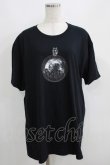画像1: NieR Clothing / プリント半袖CUTSEW XL 黒 H-25-05-15-028-PU-TO-KB-ZH (1)