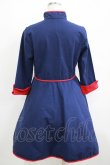 画像3: IRO+IRO / チャイナワンピース M ネイビー H-25-05-16-1022-LO-OP-NS-ZH (3)