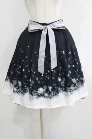 画像: axes femme POETIQUE / アイスクリスタルミドルスカート M ブラック H-25-05-16-1027-AX-SK-NS-ZH