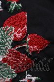 画像5: Ank Rouge / いちご刺繍スカラップスカート M ブラック H-25-05-16-1033-CA-SK-NS-ZH (5)