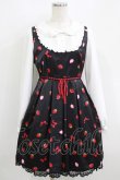 画像1: LODISPOTTO / Berry Ribbonドールワンピース M ブラック H-25-05-16-1034-LO-OP-NS-ZH (1)