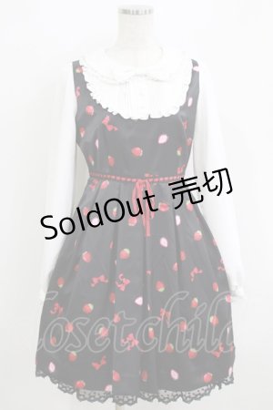 画像: LODISPOTTO / Berry Ribbonドールワンピース M ブラック H-25-05-16-1034-LO-OP-NS-ZH