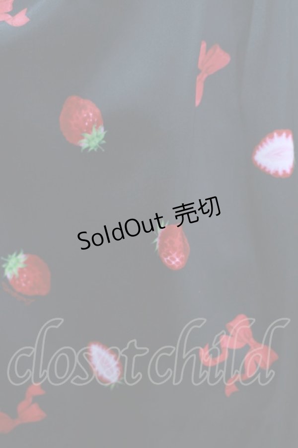 画像4: LODISPOTTO / Berry Ribbonドールワンピース M ブラック H-25-05-16-1034-LO-OP-NS-ZH (4)