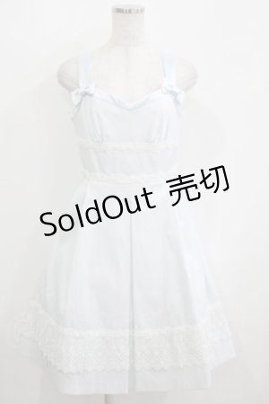 画像: JESUS DIAMANTE / ローズガーデンワンピース 40 サックスストライプ H-25-05-16-1036-JE-OP-NS-ZH