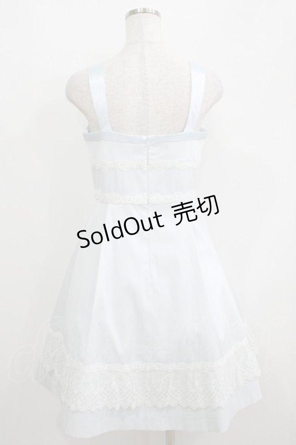 画像3: JESUS DIAMANTE / ローズガーデンワンピース 40 サックスストライプ H-25-05-16-1036-JE-OP-NS-ZH (3)