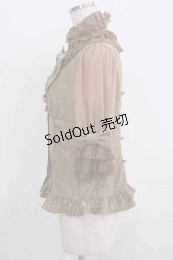 画像2: Angelic Pretty / ヴィクトリアプリンセスブラウス Free ブラウン H-25-05-16-1049-AP-BL-NS-ZH (2)