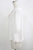 画像2: Fi.n.t / ヨークフルーツ刺繍ブラウス Free OFF WHITE H-25-05-16-1050-CA-BL-NS-ZH (2)