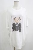 画像3: Ank Rouge / ロリータ ベアプリントBIGTE M シロ H-25-05-16-1064-CA-TS-NS-ZH (3)