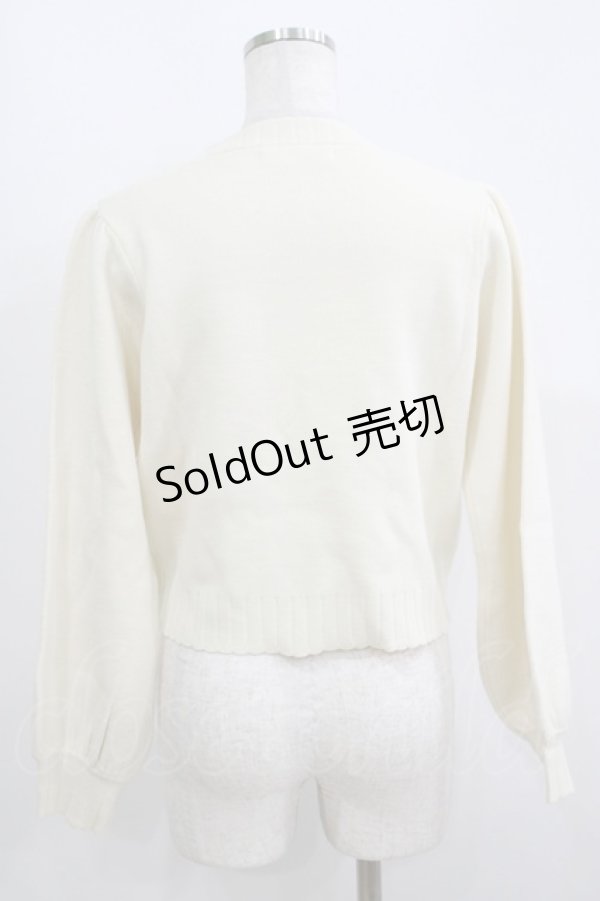画像3: Fi.n.t / フロントリボンニットプルオーバー Free OFF WHITE H-25-05-16-1074-CA-TO-NS-ZH (3)