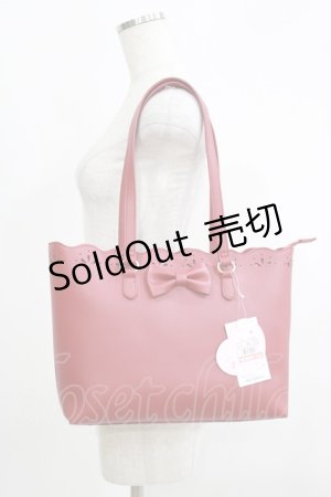 画像: m petit by misako / サンリオキャラクターズコラボ ハローキティ トートバッグ  レッド H-25-05-16-1077-LO-BG-NS-ZH