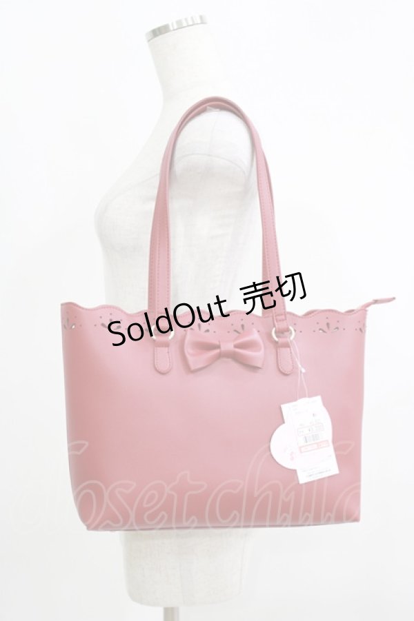 画像1: m petit by misako / サンリオキャラクターズコラボ ハローキティ トートバッグ  レッド H-25-05-16-1077-LO-BG-NS-ZH (1)